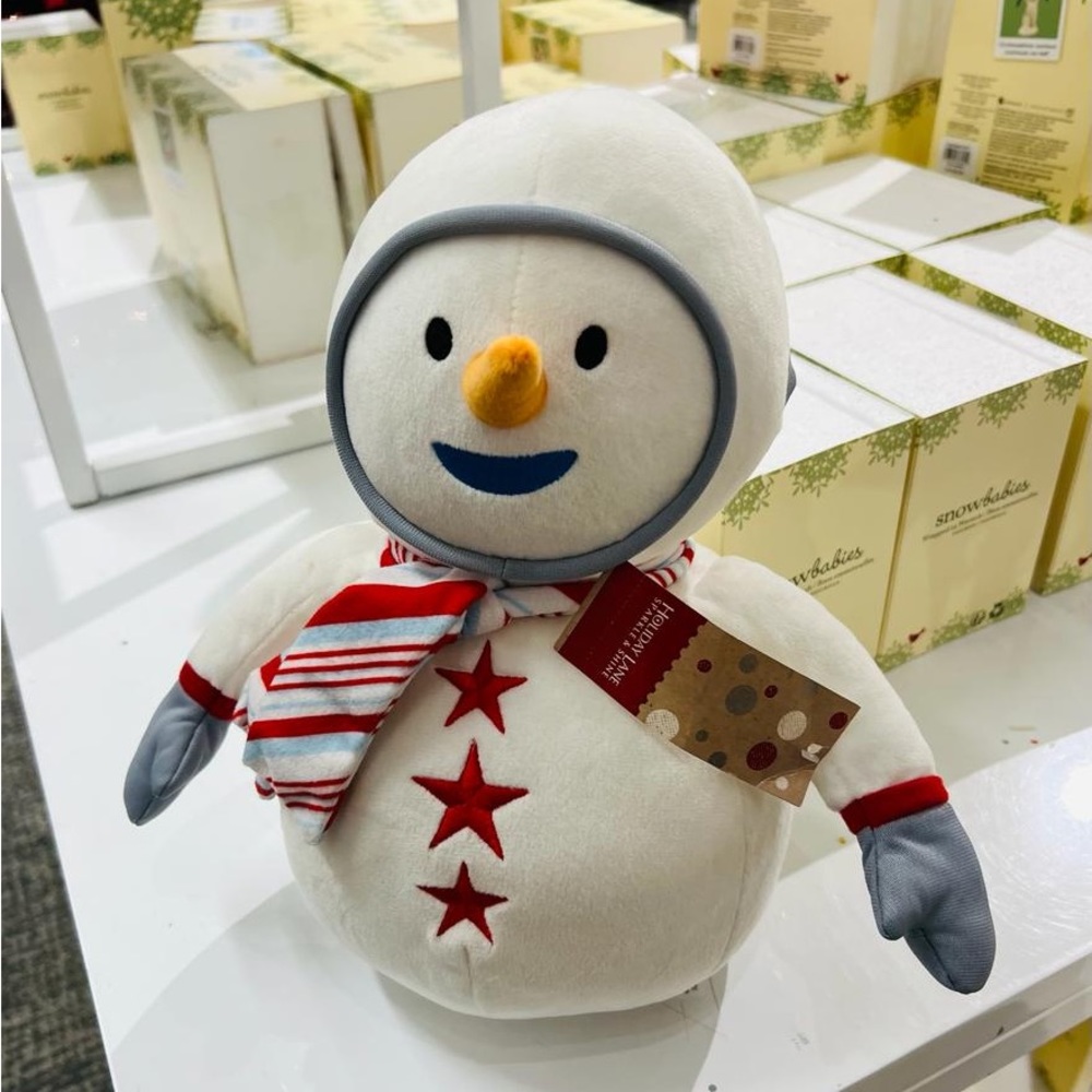 Snowman plush